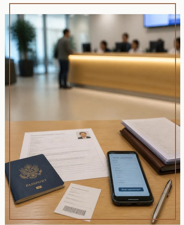 Запись в визовый центр в Салехарде для подачи документов