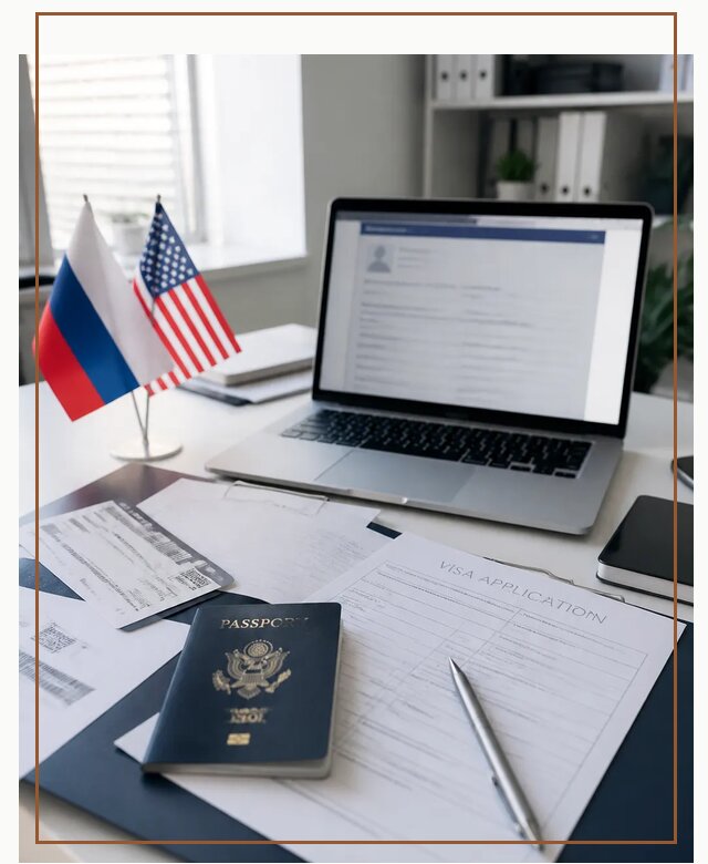 Оформление визы в США для туристов и бизнеса в Салехарде