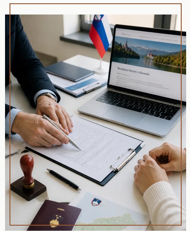 Оформление вида на жительство в Словении под ключ в Салехарде