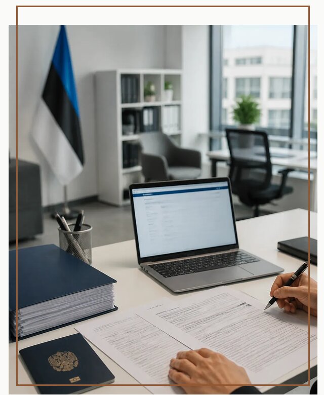 Оформление ВНЖ в Эстонии для переезда и легального проживания в Салехарде
